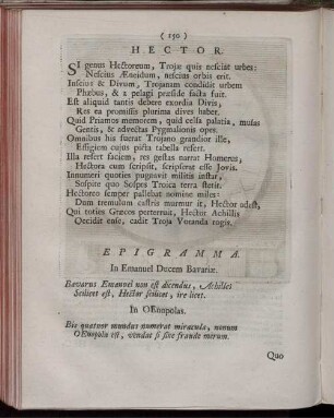 Hector. [ ... mit Abbildungsbeschreibung].