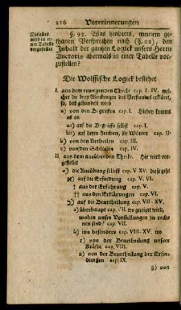 Die Wolffische Logick bestehet