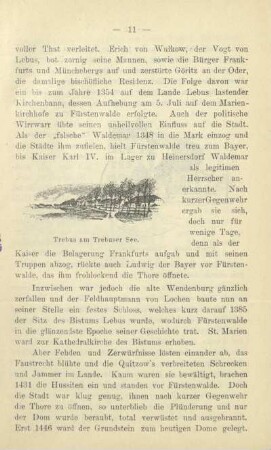 Trebus am Trebuser See