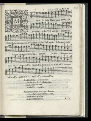 7. Mentre la bella Dafine hauea
