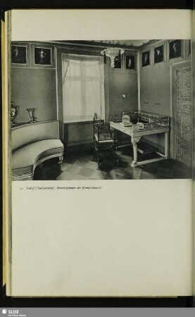 Schloß Charlottenhof, Arbeitszimmer der Kronprinzessin