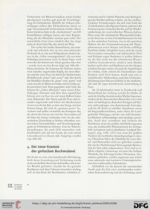 4. Der neue Kosmos der gotischen Buchmalerei
