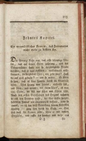 Zehntes Kapitel. Ein unumstößlicher Beweis, daß Fortunatus nicht mehr zu bessern sey.
