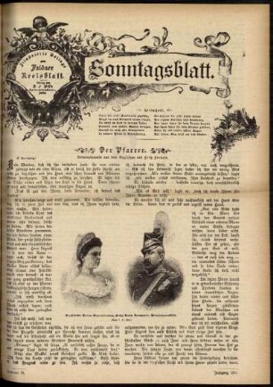 Ausgabe vom Sonntag, den 22. September 1901.