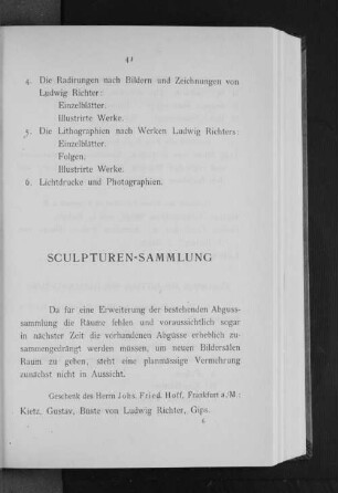 Sculpturen-Sammlung