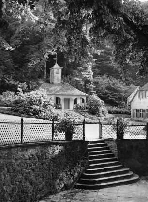 Auerbach (Bensheim). Staatspark Fürstenlager. Wache (1804; J. M. Schuhknecht)