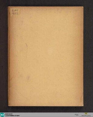 De conciliis - Cod. Ettenheim-Münster 452