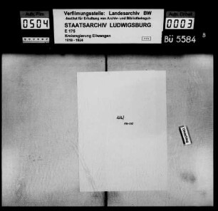 Verwaltungsaktuare, OA Künzelsau