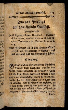 573-588, Zweyte Predigt.