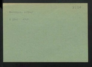 Herrmann, Arthur