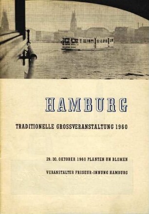 HAMBURG TRADITIONELLE GROSSVERANSTALTUNG 1960