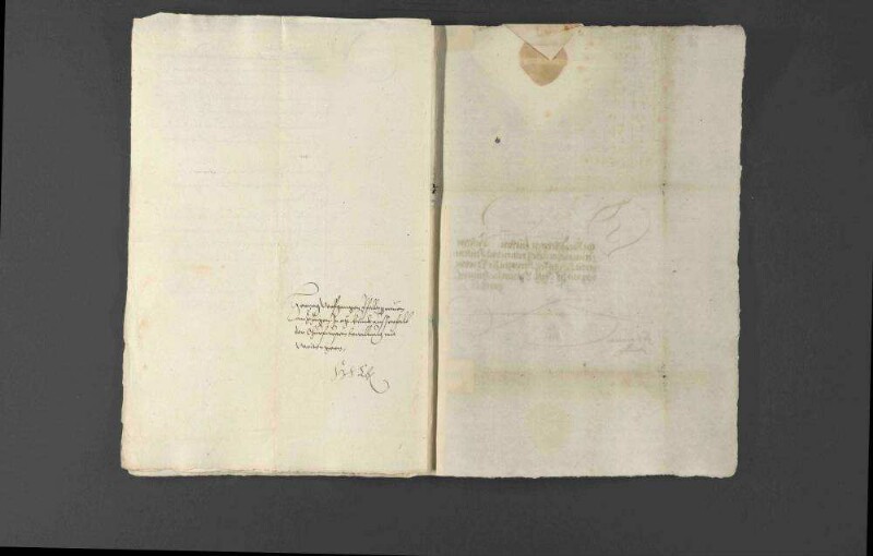 Pfalzgraf Wolfgang teil Herzog Christoph von Württemberg seine Vereinbarung mit Kaiser Ferdinand I. bezüglich einer Zollbefreiung mit.