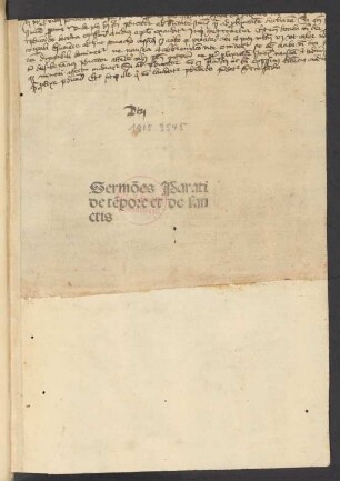Sermones de tempore