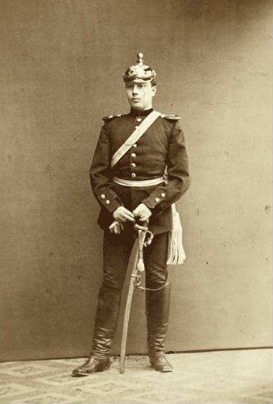 Lauterwald, Leopold; Leutnant der Landwehr, geboren am 15.11.1852 in Karlsruhe