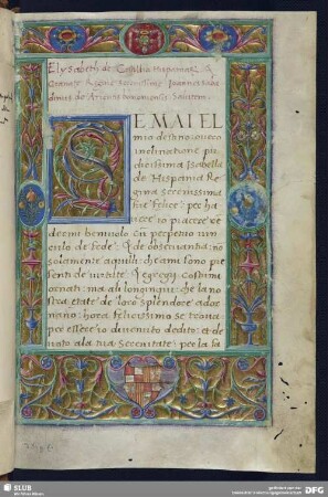 Pudica Isabel (Autograph)