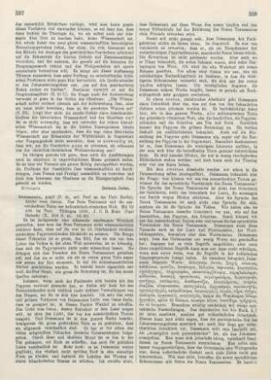 557-561 [Rezension] Deissmann, Adolf, Licht vom Osten