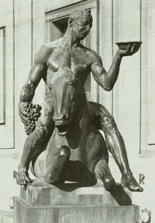 Bacchus auf trunkenem Esel