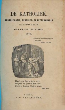 De Katholiek. 64. 1873