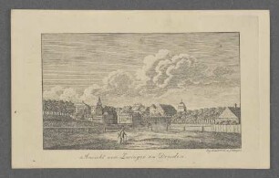 Ansicht vom Zwinger zu Dresden.