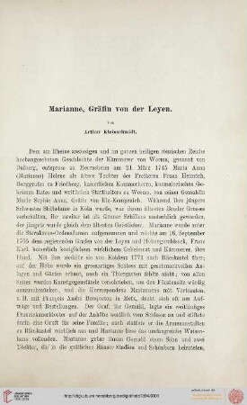 4: Marianne, Gräfin von der Leyen