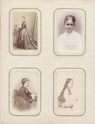 links oben: Unbekannt (Dame) rechts oben: Unbekannt (Dame) links unten: Unbekannt (Dame) rechts unten: Unbekannt (Dame)