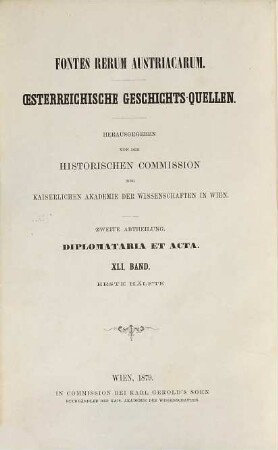 Das Todtenbuch des Cistercienser-Stiftes Lilienfeld in Österreich unter der Enns