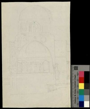 Kuppelüberwölbtes Presbyterium der Cappella Palatina in Palermo