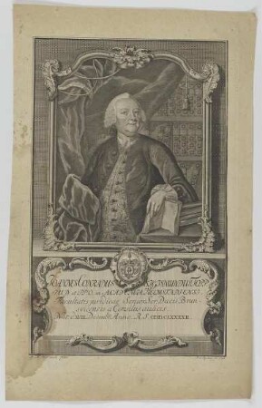 Bildnis des Joannes Conradus Sigismundus Topp