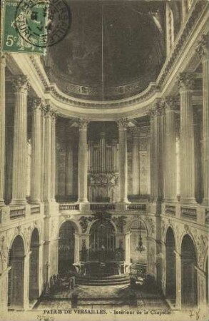 Palais de Versailles. - Intérieur de la Chapelle