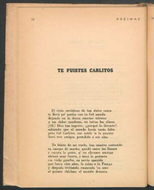 Te fuistes Carlitos
