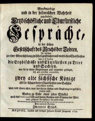 Zweytes Stück