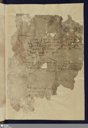 Gerichtsbuch des Klosters Seuselitz - Mscr.Dresd.L.108