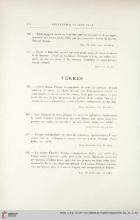 Verres (Nr. 465 - 471)