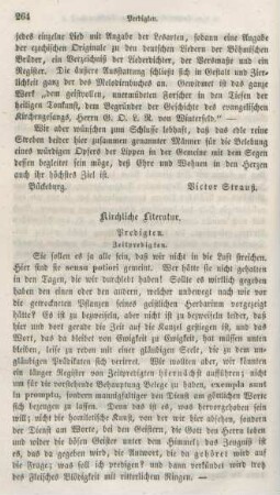 264-274 Kirchliche Literatur