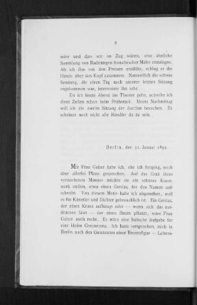 Berlin, den 31. Januar 1893.