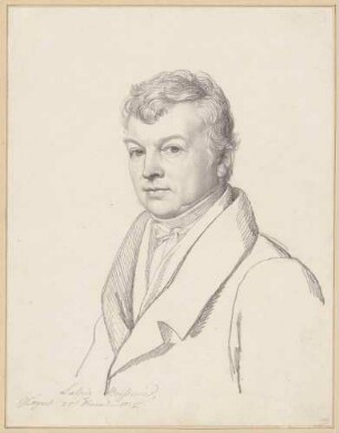 Bildnis Boisserée, Sulpiz (1783-1854), Kunsthistoriker, Kunstsammler