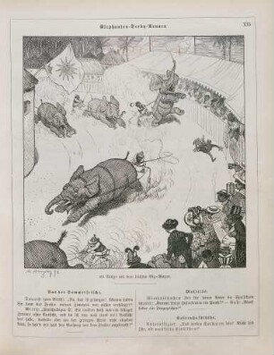 "Elephanten-Derby-Rennen"