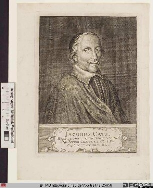 Bildnis Jacob Cats