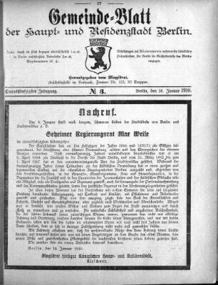 1910,3: No. 3, 16. Januar 1910