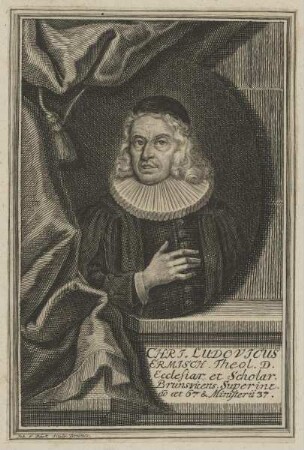 Bildnis des Chri. Ludovicus Ermisch