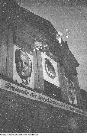 Dresden, Friedenskundgebung mit Georg Dertinger, Außenminister der DDR, 23. Juni 1950