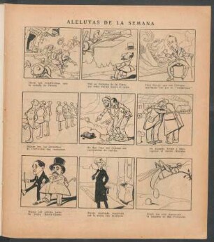 Aleluyas de la semana - [Cómic]