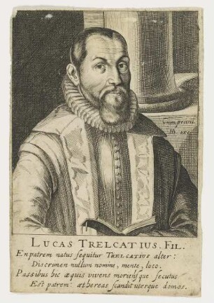 Bildnis des Lucas Trelcatius Fil.