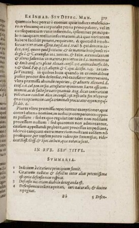 [ XII. De nullitate ex defectu citationis ...]
