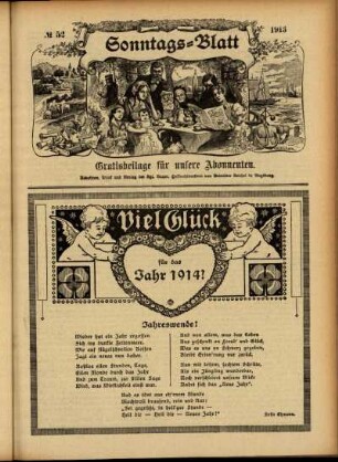 Ausgabe vom Sonntag, den 28. Dezember 1913.