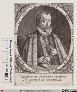 Bildnis Georg Laub(ius) (I)