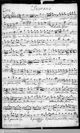 Soprano. [Solo/Coro]