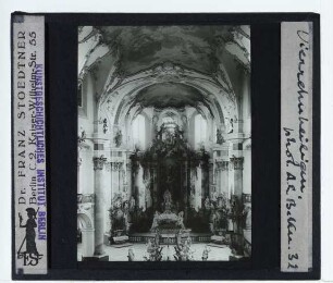 Bad Staffelstein, Wallfahrtskirche Vierzehnheiligen : Inneres