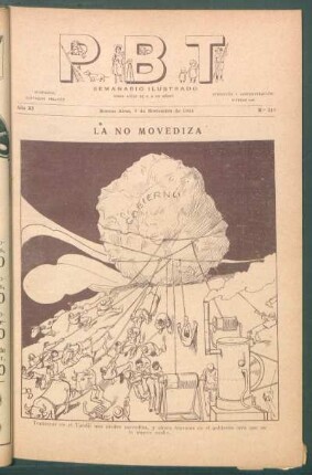La no movediza - [Caricatura]