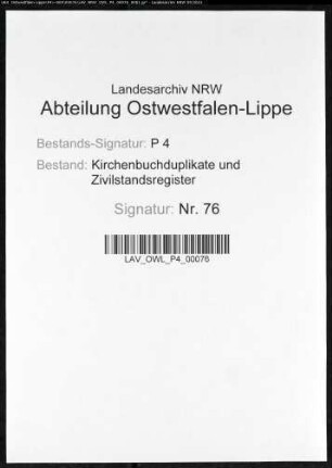 Kirchenbuchduplikate der evangelischen Land- und Stadtgemeinde St. Reinoldi (GHT 1824-1828, GHTK 1829, GHT 1830-1839). (Gemeinde: Dortmund, evangelische Land- und Stadtgemeinde St. Reinoldi)